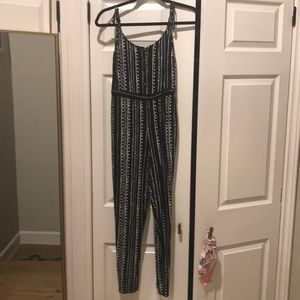 Nordstrom black and white jumpsuit/romper